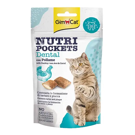 Gimcat Nutripockets Dental Kedi Ödülü 60gr