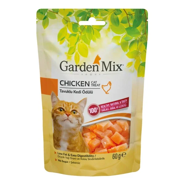 Garden Mix Tavuklu Kedi Ödülü 60 Gr.