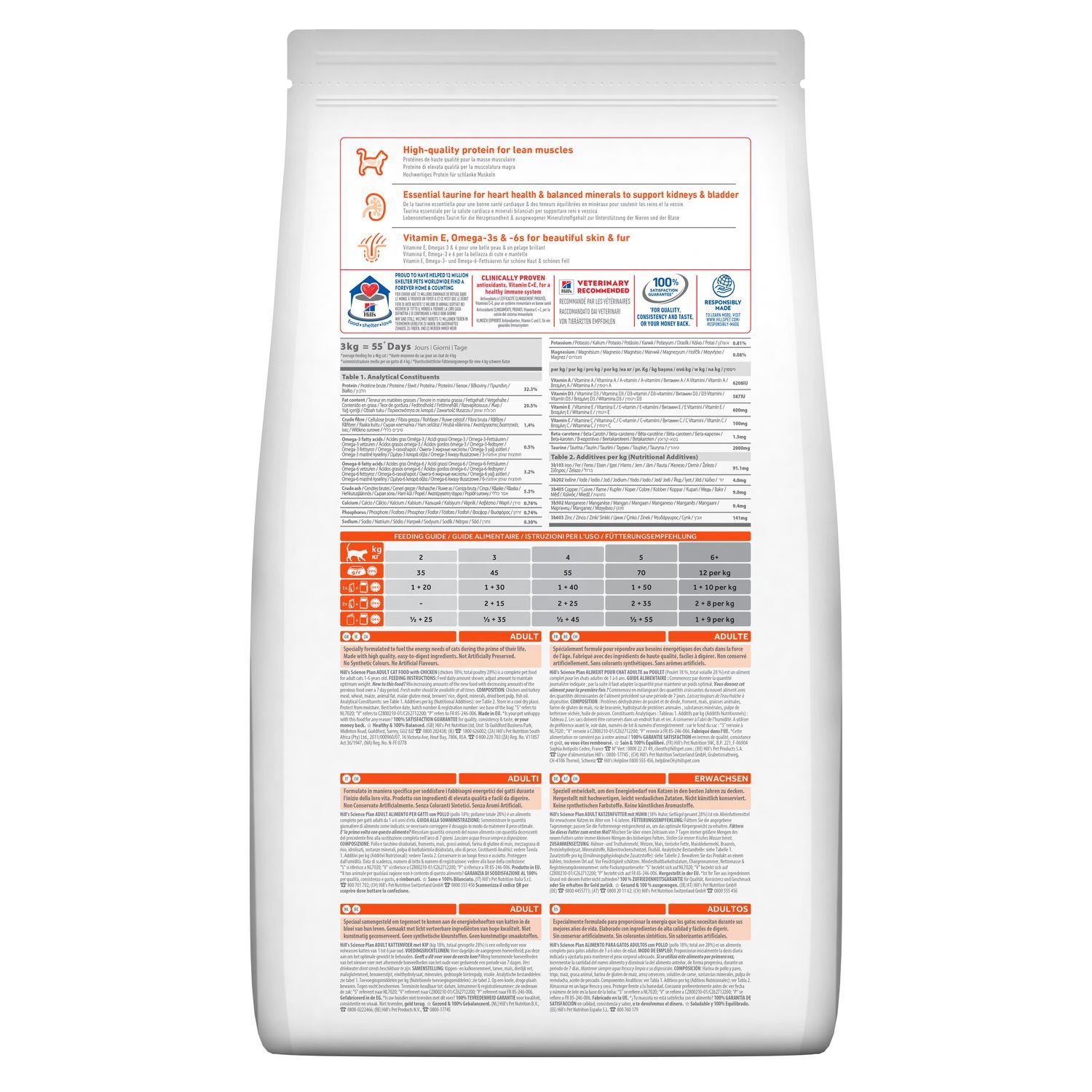 Hills Adult Tavuklu Yetişkin Kedi Maması 1,5kg