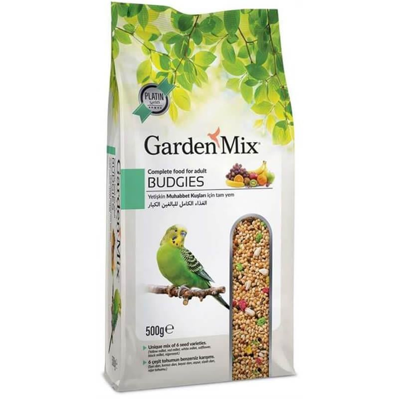 Garden Mix Super Premium Meyveli Vitaminli Muhabbet Kuşu Yemi 500Gr