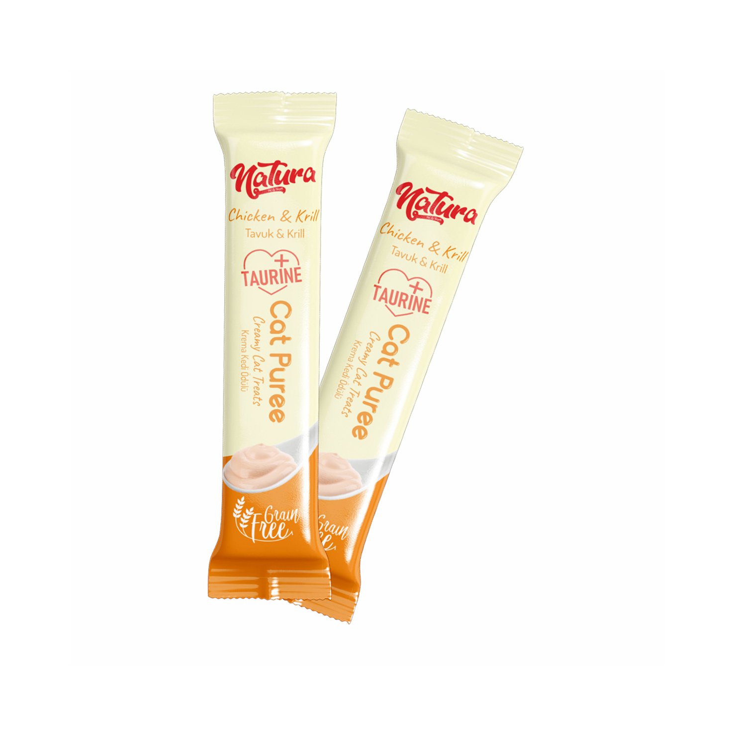 Natura Cat Pure Chiken&Karides Kedi Ödülü 5'li Paket