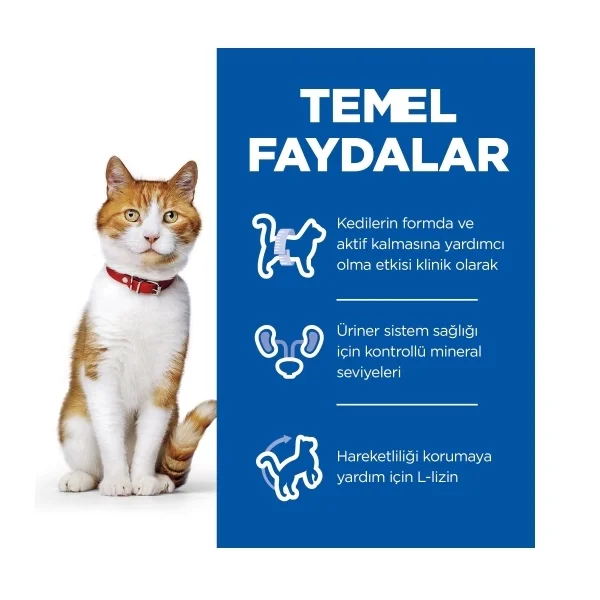Hill's SCIENCE PLAN Tavuklu Kısırlaştırılmış Kedi Maması 1,5kg